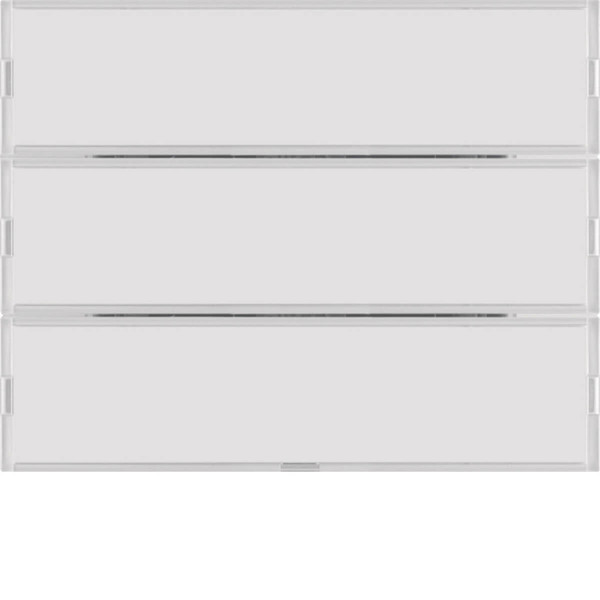 Berker 80163770 Tastsensor 3fach Komfort mit Beschriftungsfeld KNX K.1 polarweiß glänzend