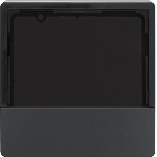 Berker 80960126 Abdeckung für KNX Temperaturregler und Raumcontroller Q.x anthrazit. samt