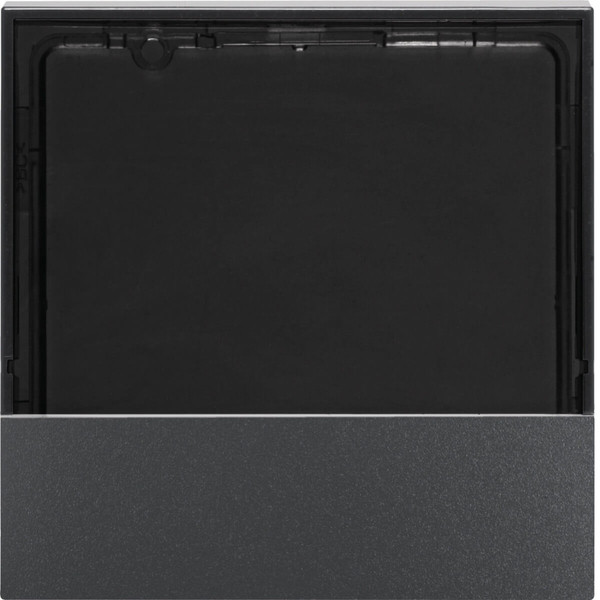 Berker 80960185 Abdeckung für KNX Temperaturregler und Raumcontroller S.1/B.x anthrazit. matt
