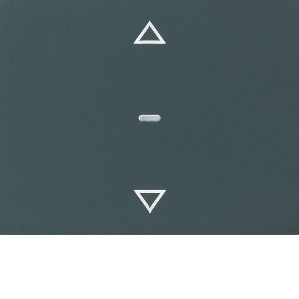 Berker 80961275 Abdeckung für Tastsensor-Modul 1fach mit Pfeil-Symbol K.x anthrazit