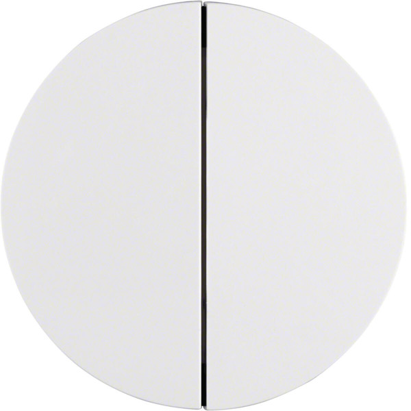 Berker 85142139 Taste 2fach R.1/R.3 polarweiß. glänzend