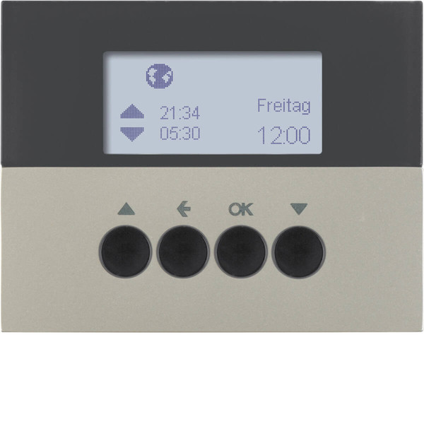 Berker 85741173 Jalousie-Schaltuhr K.5 edelstahl. lackiert