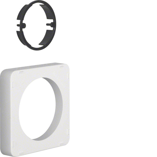 Berker 9103209 Aufputz-Rahmen mit Klemmring System 42 V polarweiß
