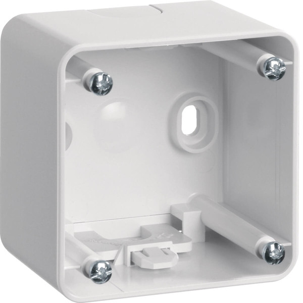 Berker 9115109 Aufbau-Gehäuse hoch AP. Integro Classic. polarweiß glänzend