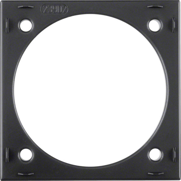 Berker 918252515 Aufbau-Distanzring. Integro Flow. anthrazit glänzend