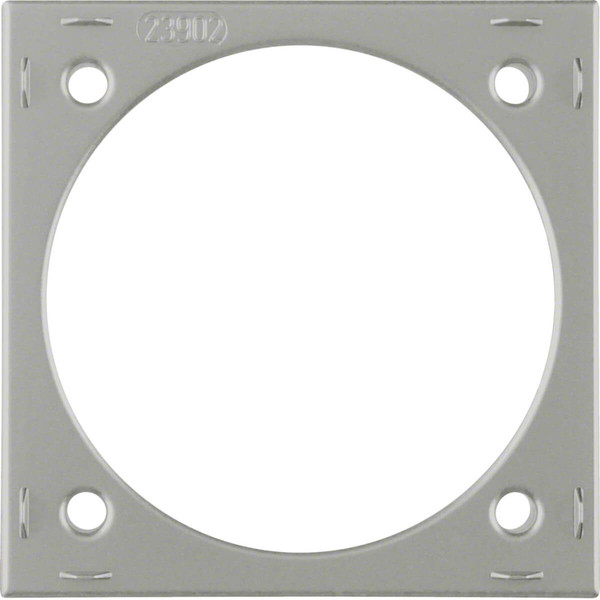 Berker 918252568 Aufbau-Distanzring. Integro Flow/Pure. chrom matt. lackiert