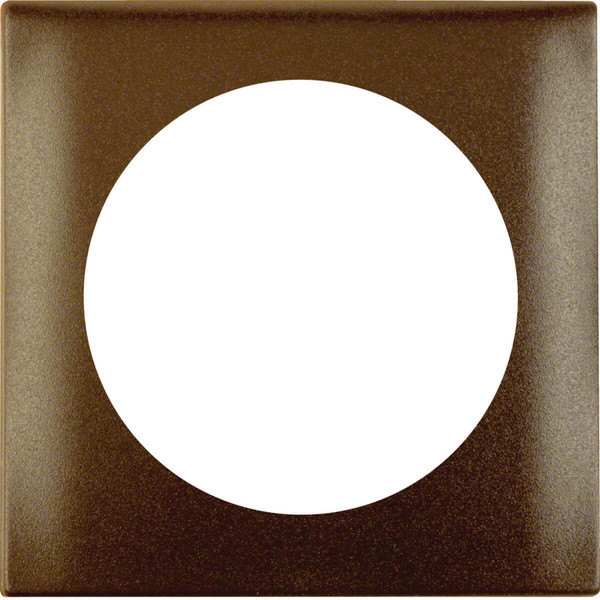 Berker 918272501 Rahmen 1fach. Integro Flow. braun matt