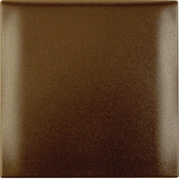 Berker 918282501 Rahmen mit Klappdeckel. Integro Flow. braun matt