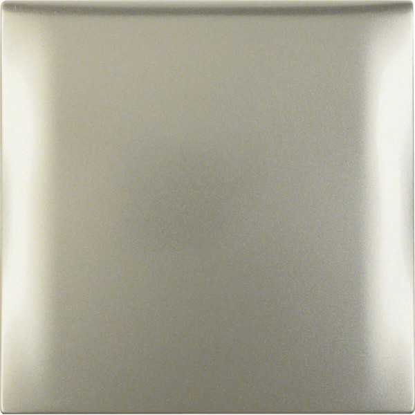 Berker 918282524 Rahmen mit Klappdeckel. Integro Flow/Pure. edelstahl matt. lackiert