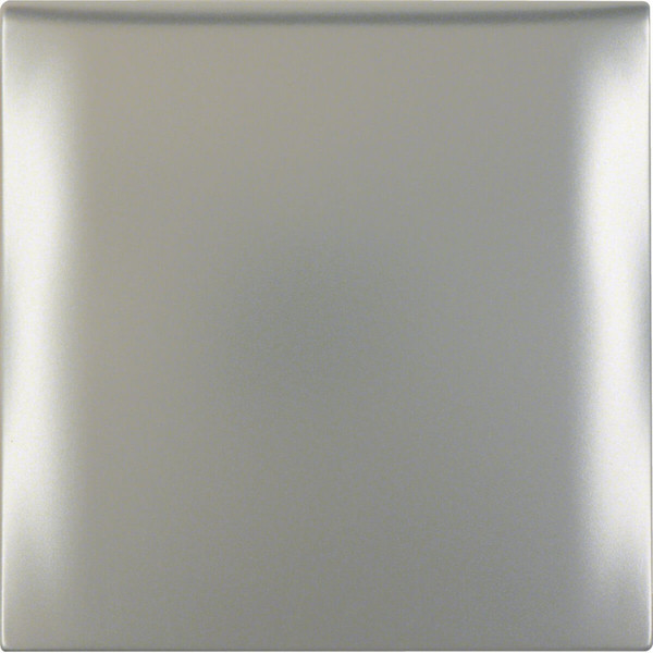 Berker 918282578 Rahmen mit Klappdeckel. Integro Flow. chrom matt. lackiert