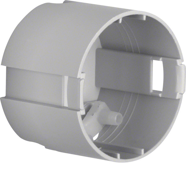 Berker 91887 Berührungsschutzdose Ø 49 mm. Integro Modul-Einsätze. grau