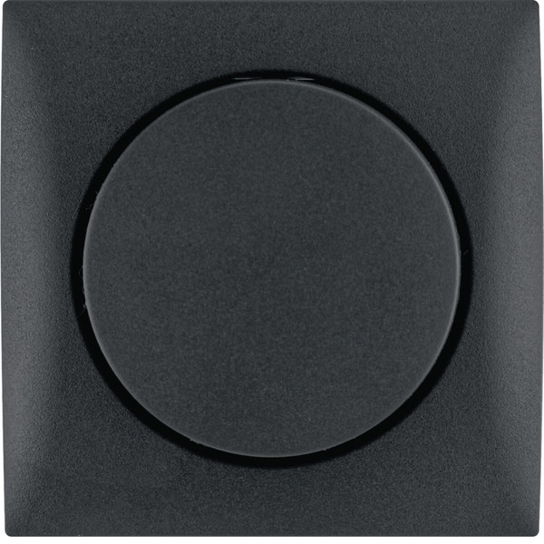 Berker 928912505 1 - 10 V Drehpotenziometer m. Rahmen. Reg.knopf. Softr.. Int. Flow. anthr. m.