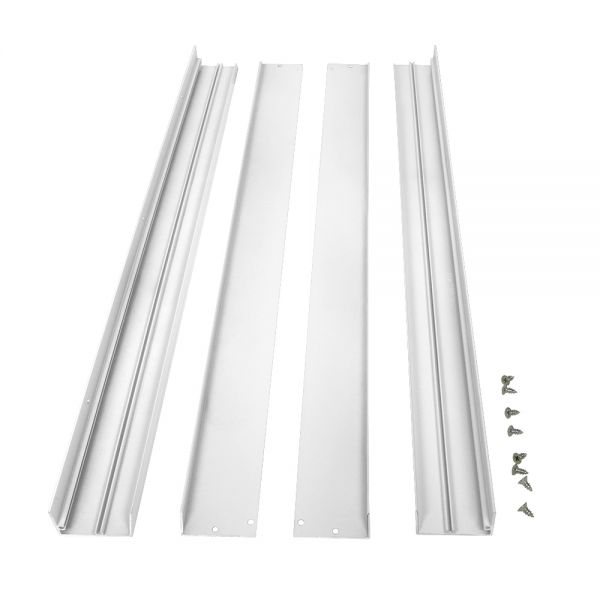 Bioledex 30x30cm Aufbaurahmen für LED Panels 300x300mm weiss