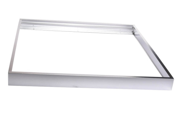 Bioledex 60x60cm Aufbaurahmen für LED Panels 600x600mm silber