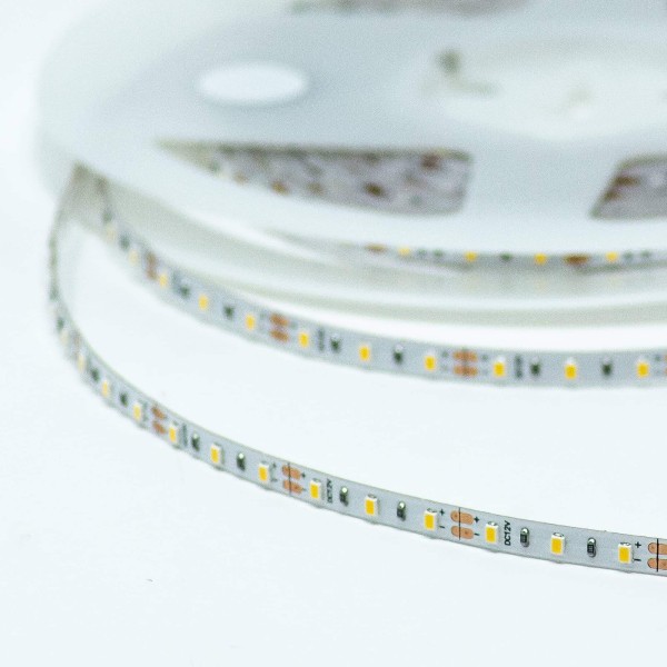 Bioledex LED Streifen 12V 4mm 90Ra 6W/m 120LED/m 4000K 5m Rolle Neutralweiss Lichtband