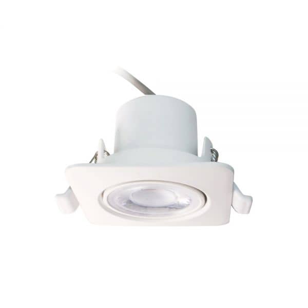 Bioledex DEKTO LED Einbauspot 8W 38° warmweiss schwenkbar eckig