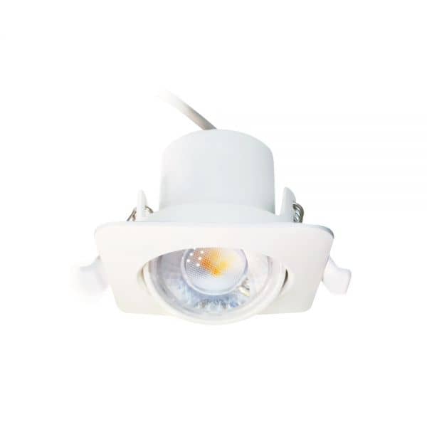 Bioledex DEKTO LED Einbauspot 8W 38° warmweiss schwenkbar eckig