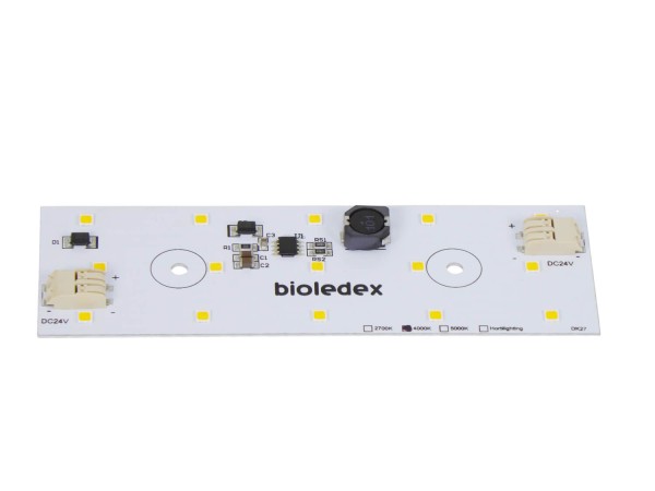 Bioledex LED Modul 120x40mm 24VDC 15W 1850Lm 5000K Tageslichtweiss