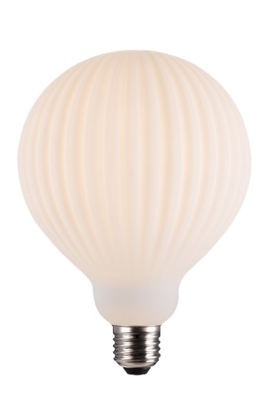Bioledex Z610-433 Pendelleuchte Marmor Schwarz / Weiss + LIMA LED Lampe E27 G125 4W 500lm warmweiss