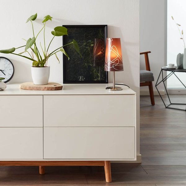 Brilliant Isi Tischleuchte E14 Dunkelbraun 02747/23