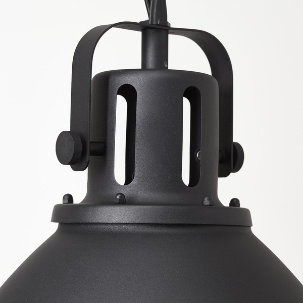 Brilliant Jesper Pendelleuchte 47cm E27 Schwarz 23770/06