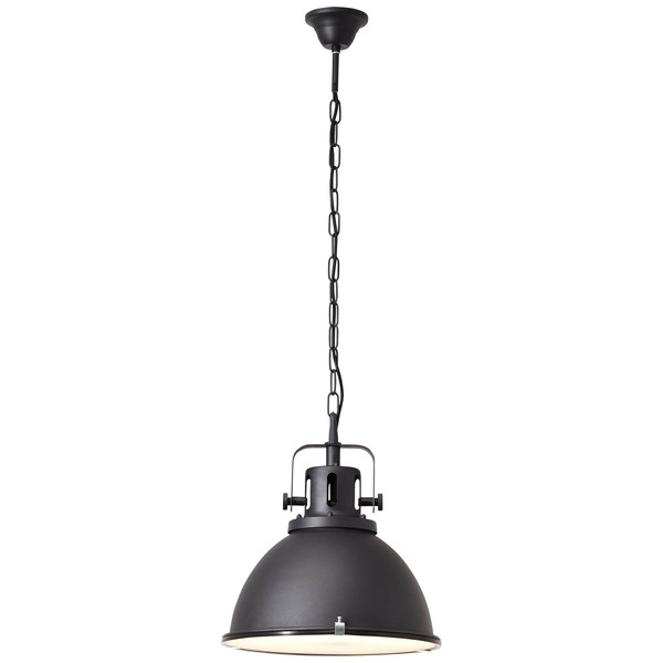 Brilliant Jesper Pendelleuchte 38cm E27 Schwarz 23772/06