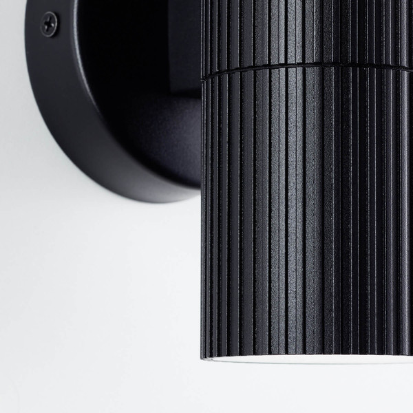 Brilliant Keola Außenwandleuchte GU10 IP44 Schwarz Up/Down Light 40921/06