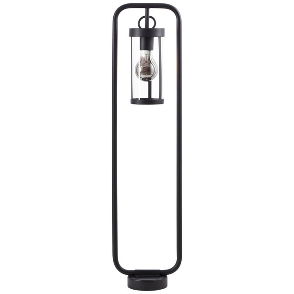 Brilliant Sidney Außenstandleuchte 85cm E27 IP44 Schwarz Transparent 44293/06