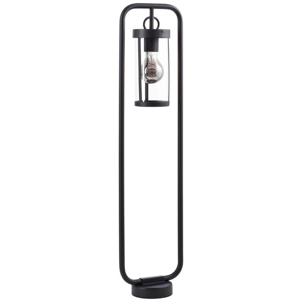 Brilliant Sidney Außenstandleuchte 85cm E27 IP44 Schwarz Transparent 44293/06