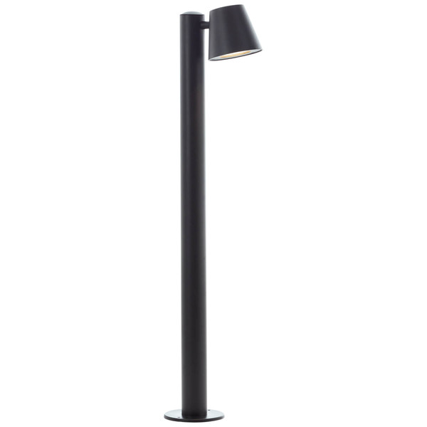 Brilliant Bari Außenstandleuchte 80cm GU10 IP44 Schwarz 44322/06