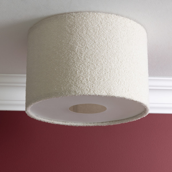 Brilliant Teddy Deckenleuchte 2-flammig E27 Beige 60161/09