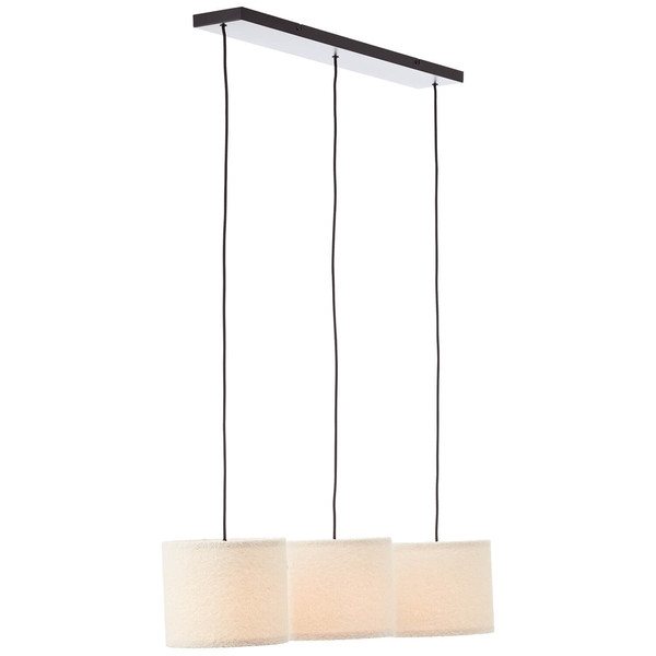 Brilliant Teddy Pendelleuchte 3-flammig E27 Beige 60164/09