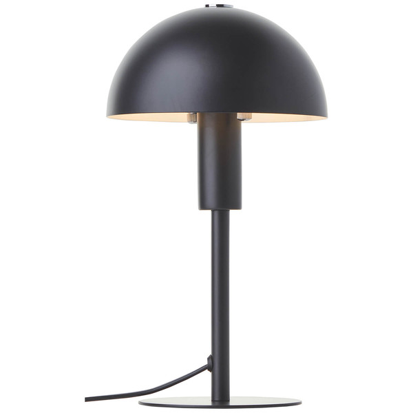 Brilliant Petite Tischleuchte 27cm E14 Schwarz Matt 60180/76