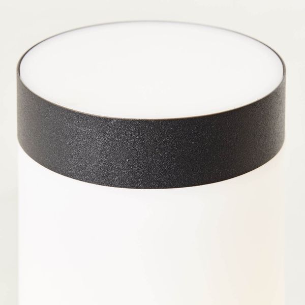 Brilliant Dody Außensockelleuchte 45cm mit Bewegungsmelder E27 IP44 Schwarz 90947A06