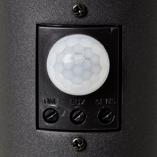 Brilliant Dody Außensockelleuchte 45cm mit Bewegungsmelder E27 IP44 Schwarz 90947A06