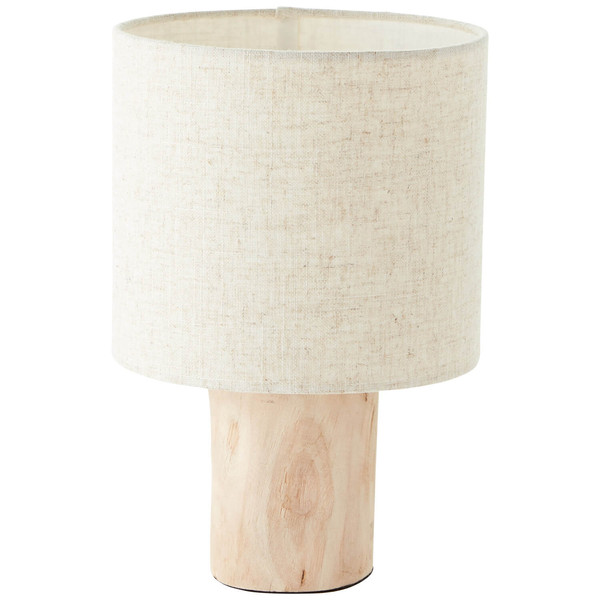 Brilliant Pia Tischleuchte E27 Natur FSC® 93150/96
