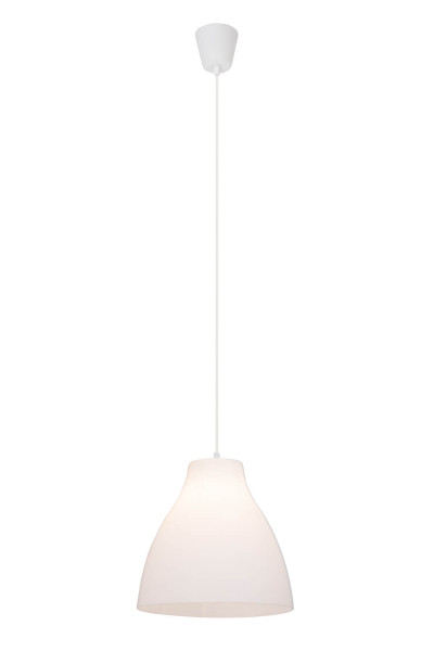Brilliant Bizen Pendelleuchte 28cm E27 Weiß 93428A05