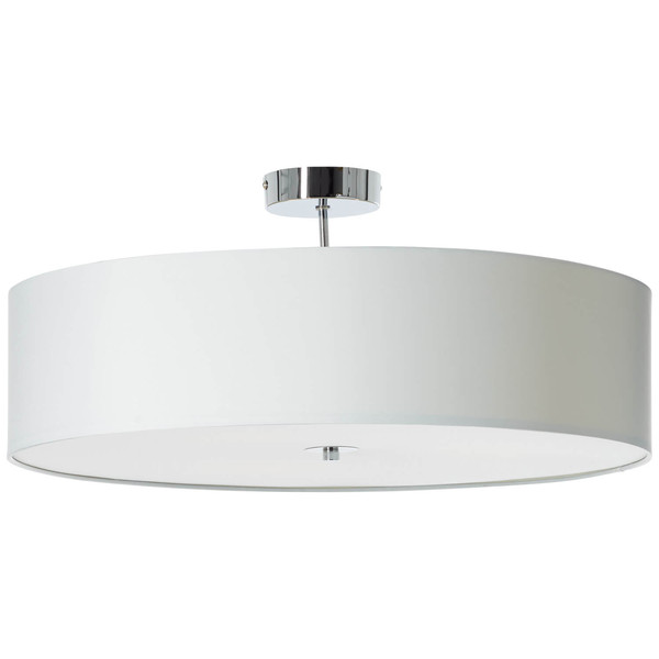 Brilliant Andria Deckenleuchte 60cm E27 Weiß Chrom 93522/05