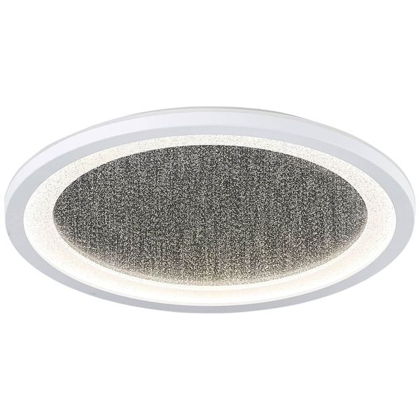 Brilliant Tanida LED Deckenaufbau-Paneel 29,5cm 22W Neutralweiß Weiß Glitzereffekt G98935/05