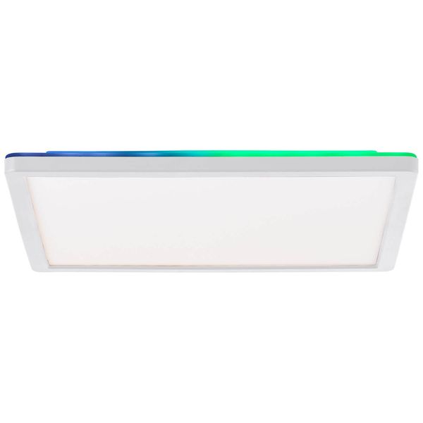 Brilliant Saltery LED Deckenaufbau-Paneel 30x30cm 20W Weiß Nachtlicht, Timer G99780/05