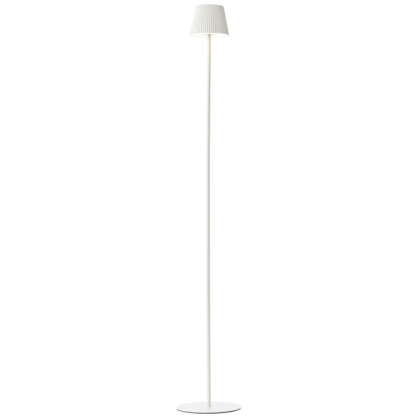 Brilliant Macobo LED Außenstandleuchte 125cm 3,4W Warmweiß IP54 Weiß Matt G40445/75