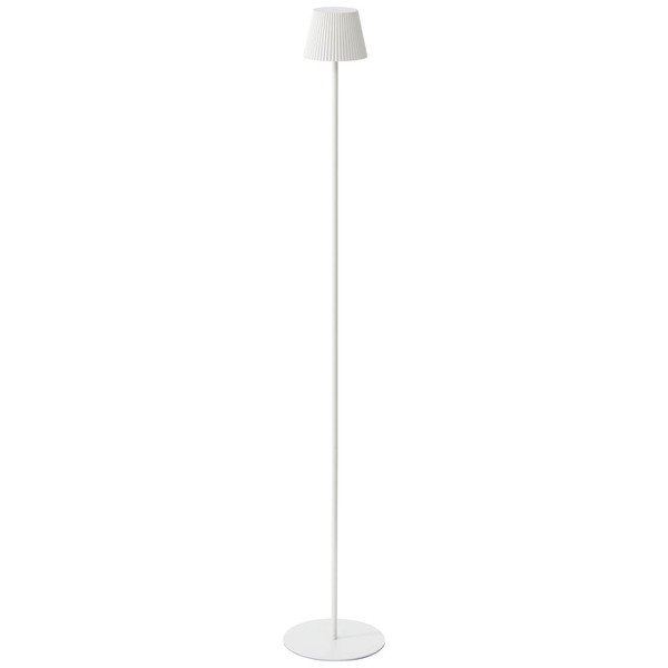 Brilliant Macobo LED Außenstandleuchte 125cm 3,4W Warmweiß IP54 Weiß Matt G40445/75