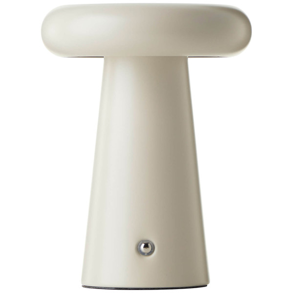 Brilliant Muffin LED Außentischleuchte 18,5cm 3W Warmweiß IP44 Beige USB G40895/09