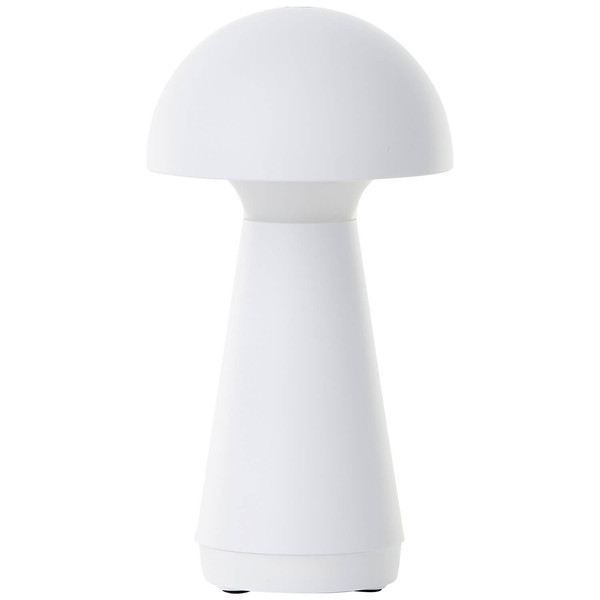 Brilliant Navabi LED Außentischleuchte 17,9cm 1,5W Warmweiß IP44 Weiß USB G40896/05