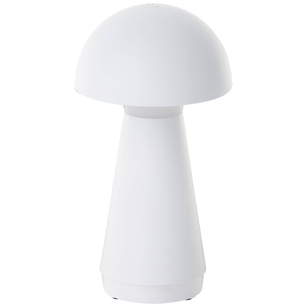 Brilliant Navabi LED Außentischleuchte 17,9cm 1,5W Warmweiß IP44 Weiß USB G40896/05