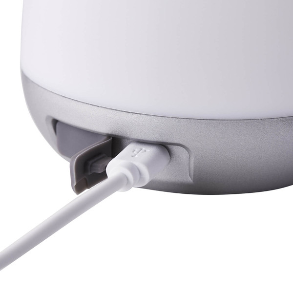Brilliant Gemma LED Außentischleuchte 1,9W Warmweiß IP44 Weiß USB G40956/05