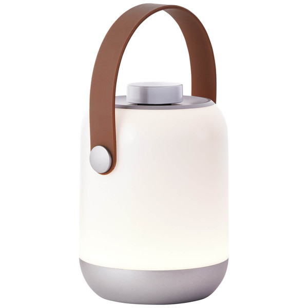 Brilliant Gemma LED Außentischleuchte 1,9W Warmweiß IP44 Weiß USB G40956/05