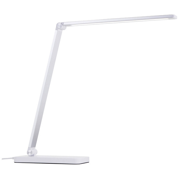 Brilliant Florence LED Tischleuchte 38cm 5W Weiß USB, Wireless charging G60090/05