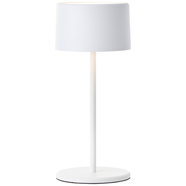 Brilliant Helio LED Tischleuchte LED 21cm 2W Warmweiß Weiß USB G60181A05