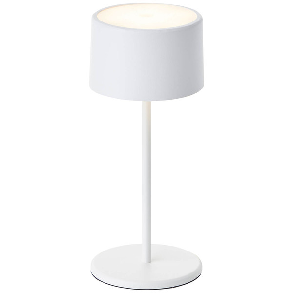 Brilliant Helio LED Tischleuchte LED 21cm 2W Warmweiß Weiß USB G60181A05